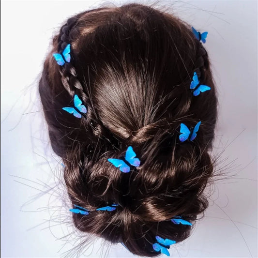 Butterfly Barrette Hair Clip