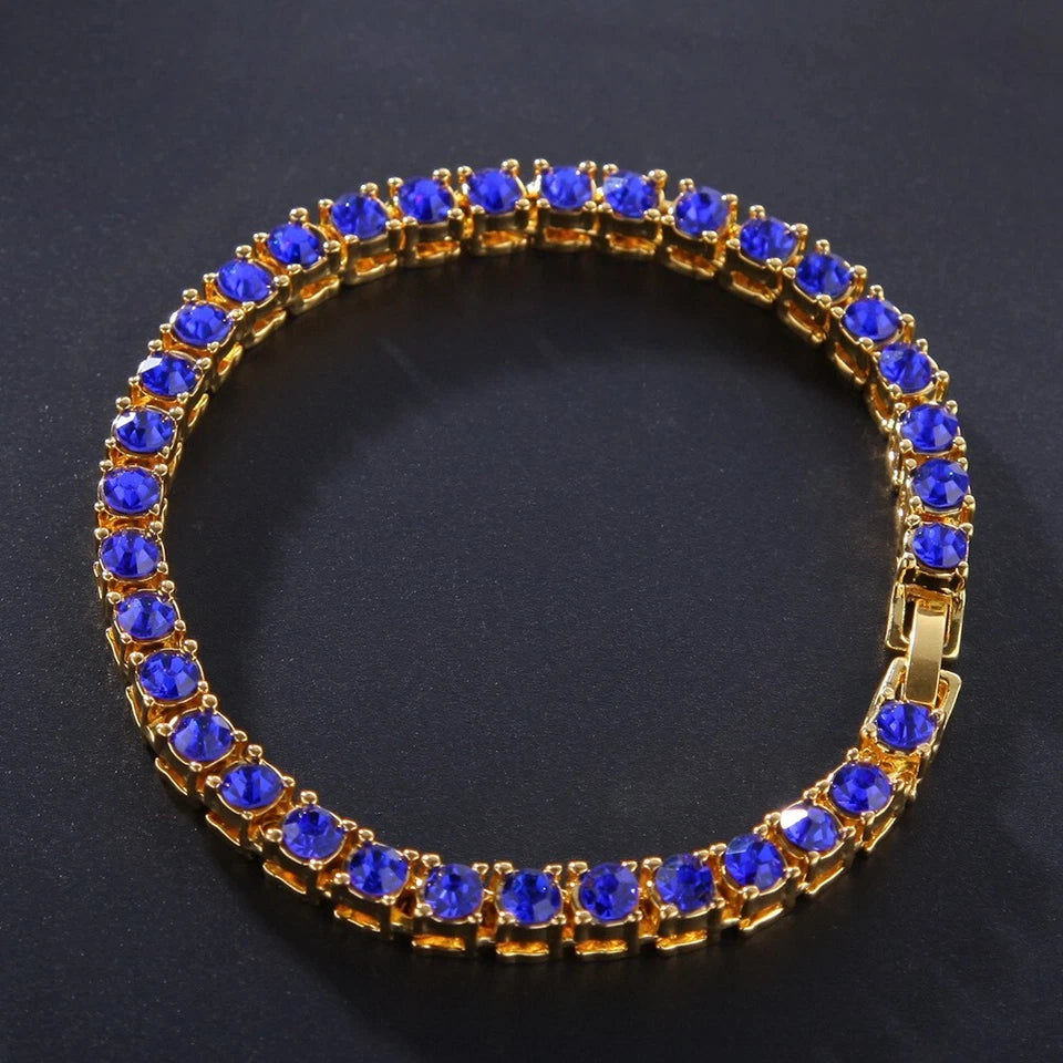 Single Row Rhinestone Bracelet KK Labib