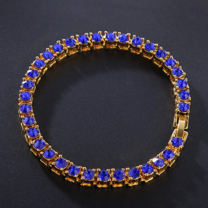 Single Row Rhinestone Bracelet KK Labib