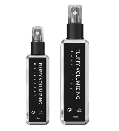 Fluffy Volumizing Hair Spray Extra-Volume Styling Gel Natural Portable Pump FAST KK Labib