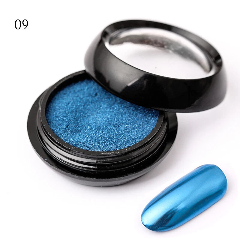 Mirror Nail Art Glitter Powder KK Labib