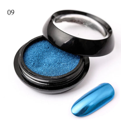 Mirror Nail Art Glitter Powder KK Labib