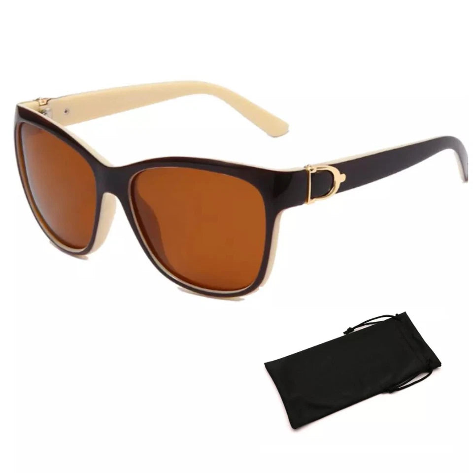 Square Frame Polarized Sunglasses