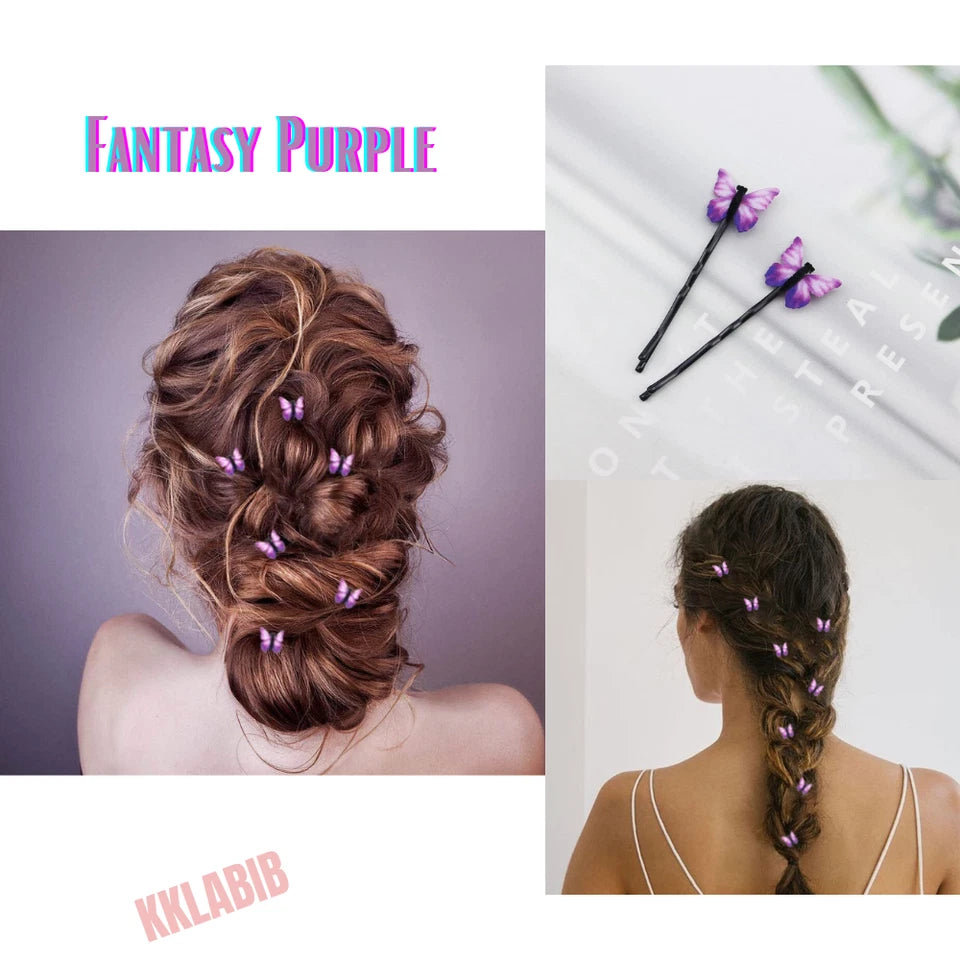 Butterfly Barrette Hair Clip