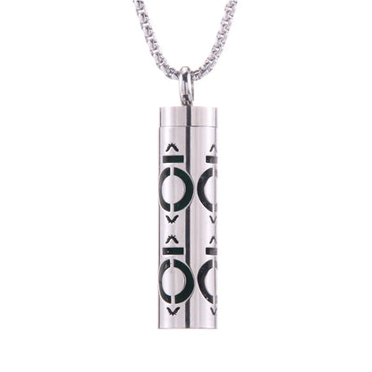 Aromatherapy Pendant with Round Box Chain KK Labib