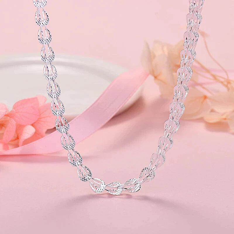 Italian Style Heavy Solid 925 Silver Sterling Chain - For Men, Women & Boys UK S