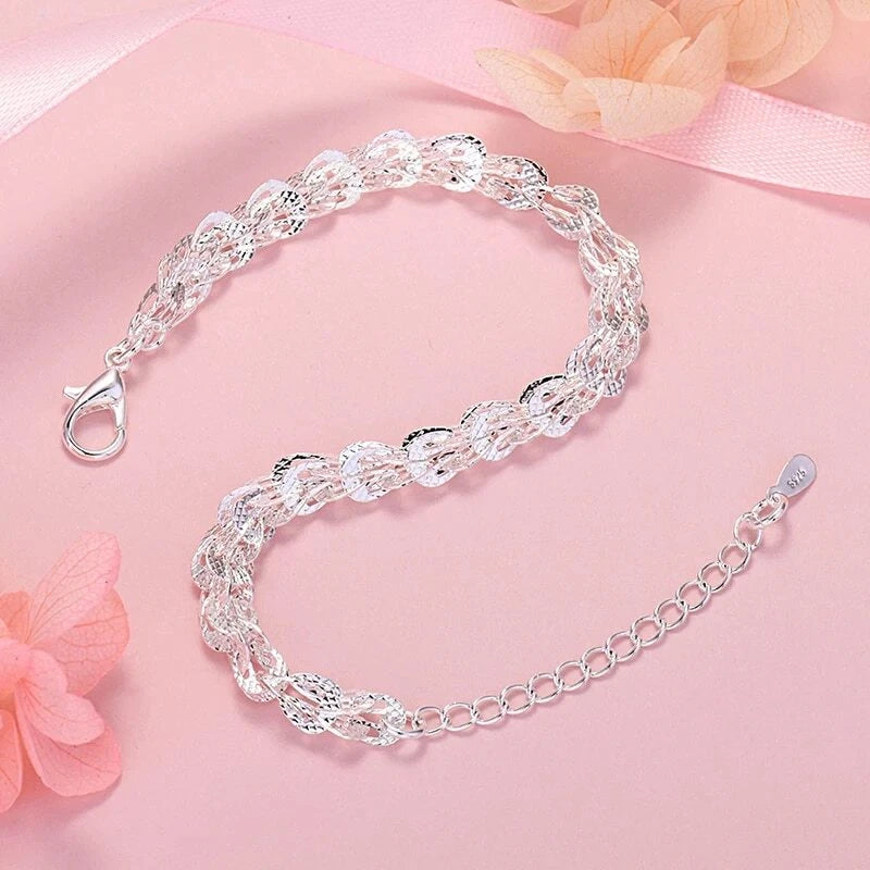 Italian Style Heavy Solid 925 Silver Sterling Chain - For Men, Women & Boys UK S