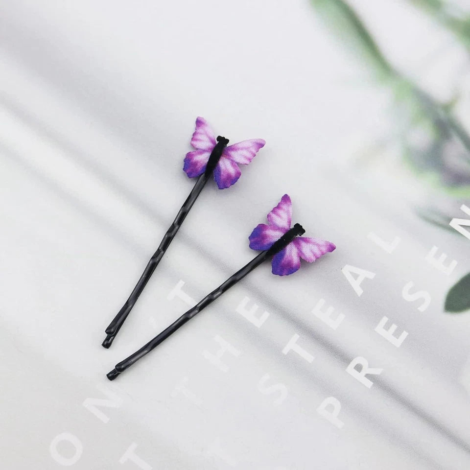 Butterfly Barrette Hair Clip