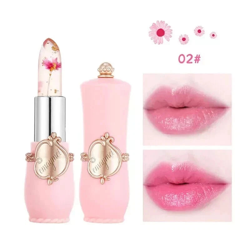Transparent Flower Lipstick KK Labib