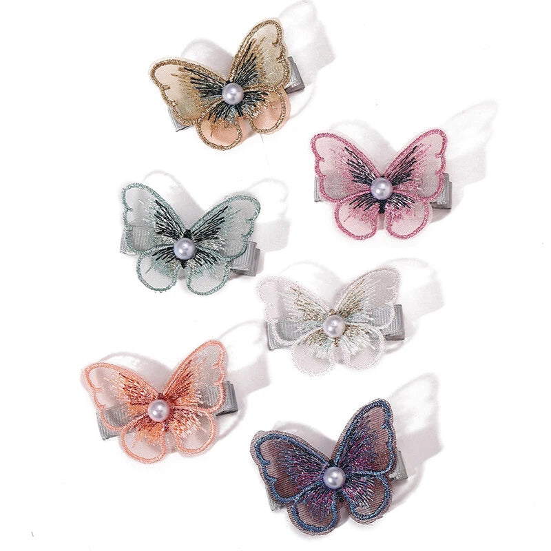 Butterfly Barrettes Hair Pins
