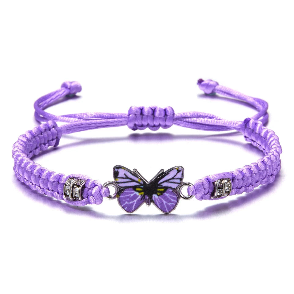 Hand Woven Butterfly Bracelet