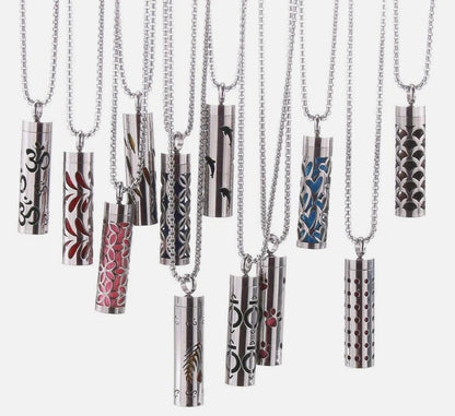 Aromatherapy Pendant with Round Box Chain KK Labib