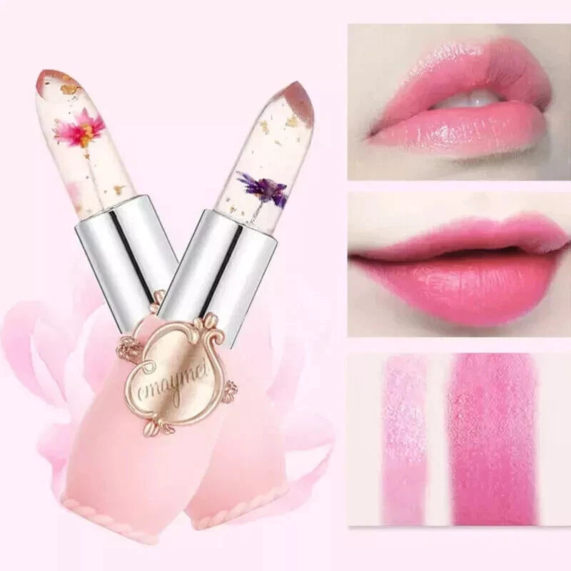 Transparent Flower Lipstick KK Labib