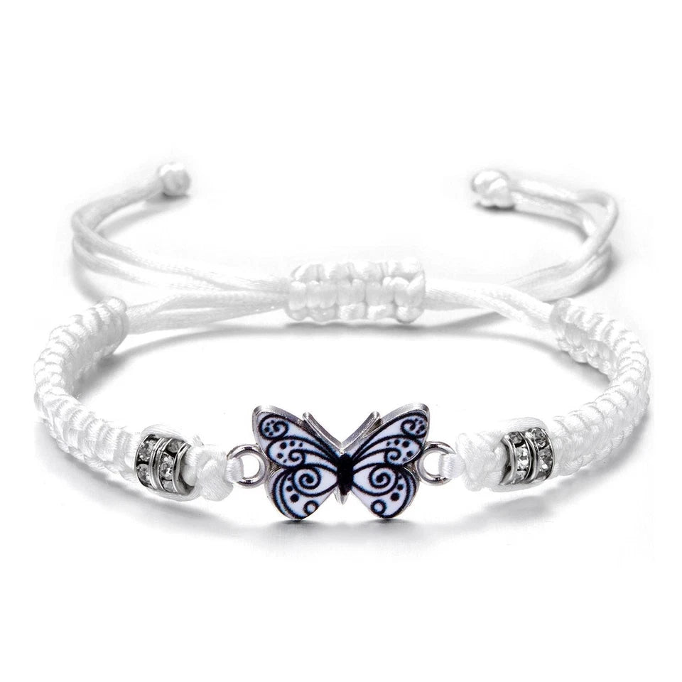 Hand Woven Butterfly Bracelet