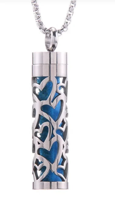 Aromatherapy Pendant with Round Box Chain KK Labib