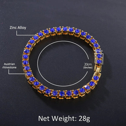 Single Row Rhinestone Bracelet KK Labib