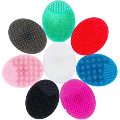 3 Pack Silicone Face Scrubber Massager Brush. KK Labib