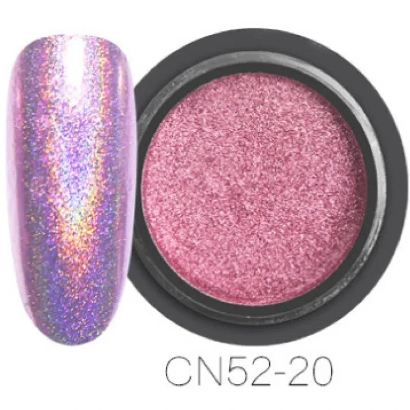 Mirror Nail Art Glitter Powder KK Labib