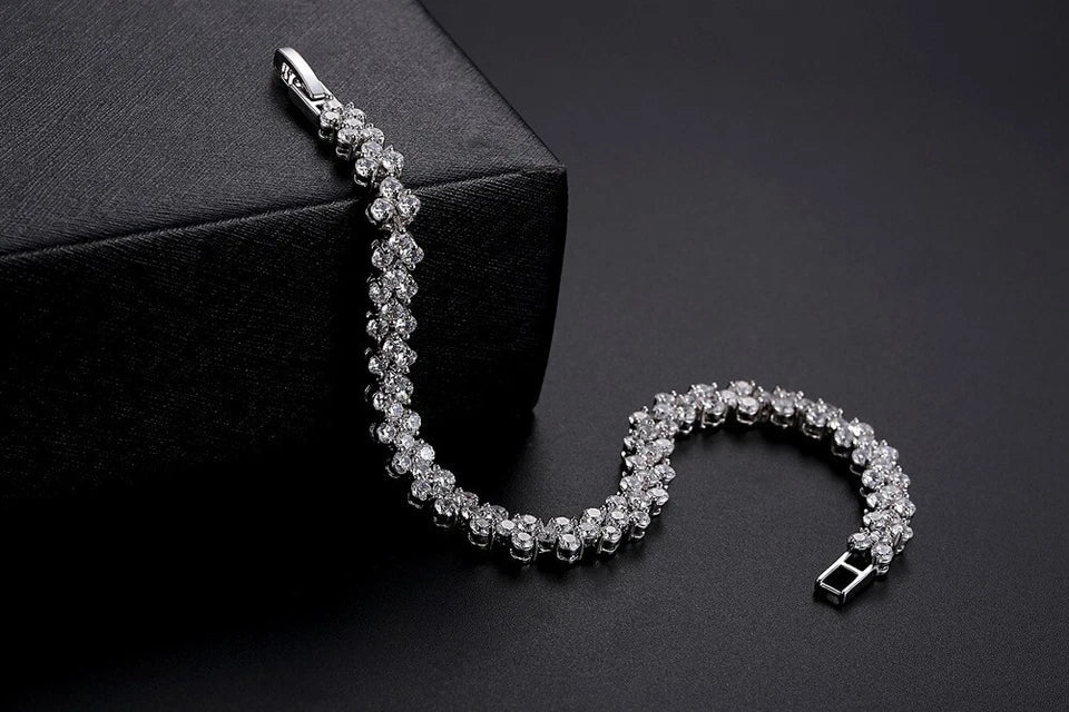 Single Row Rhinestone Bracelet KK Labib