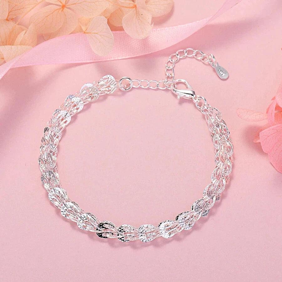 Italian Style Heavy Solid 925 Silver Sterling Chain - For Men, Women & Boys UK S