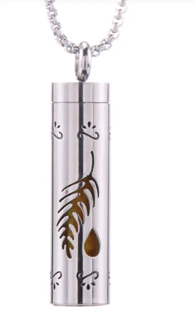 Aromatherapy Pendant with Round Box Chain KK Labib