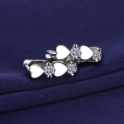 Ladies Slim Ear Studs Clip Magnetic Therapy Weight Loss Earrings Health Jewelry