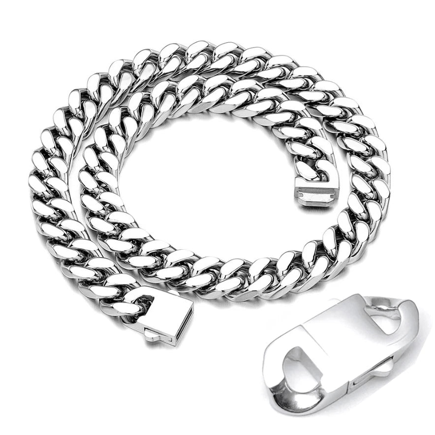 Solid Curb Link Chain