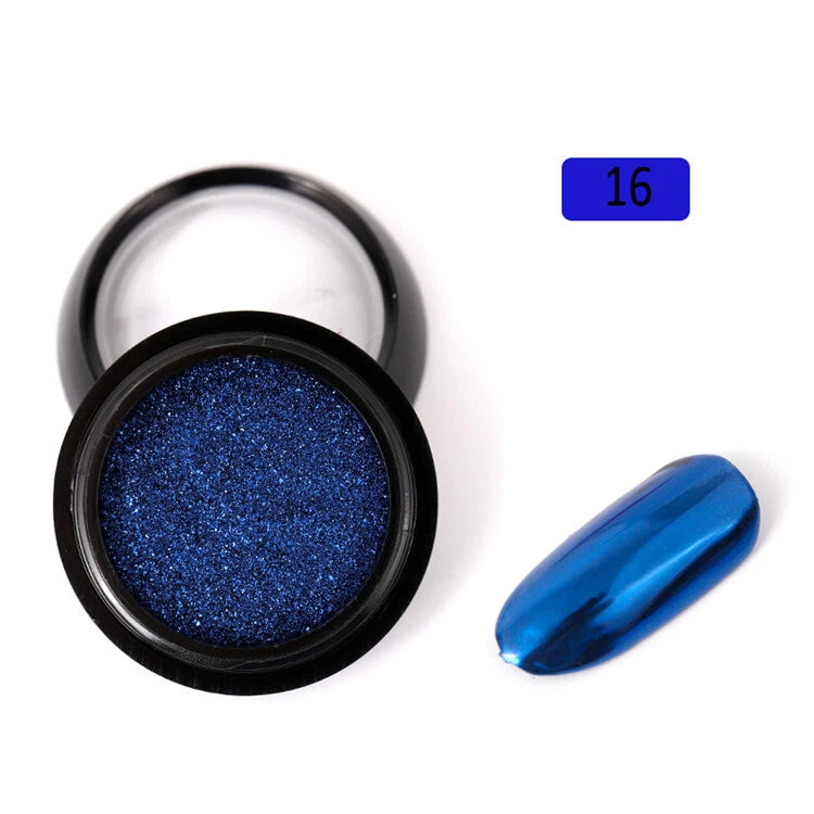 Mirror Nail Art Glitter Powder KK Labib