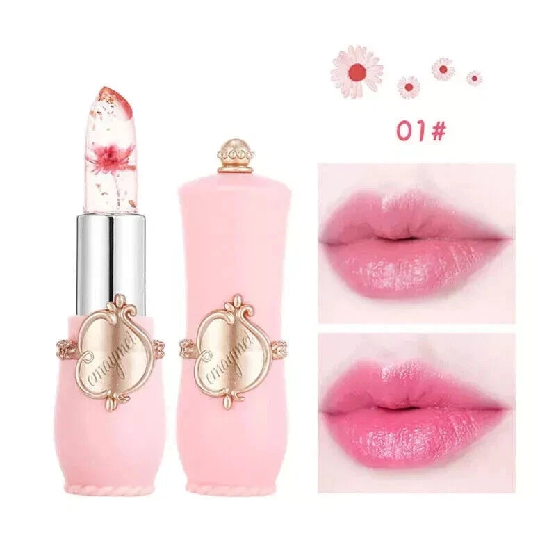 Transparent Flower Lipstick KK Labib
