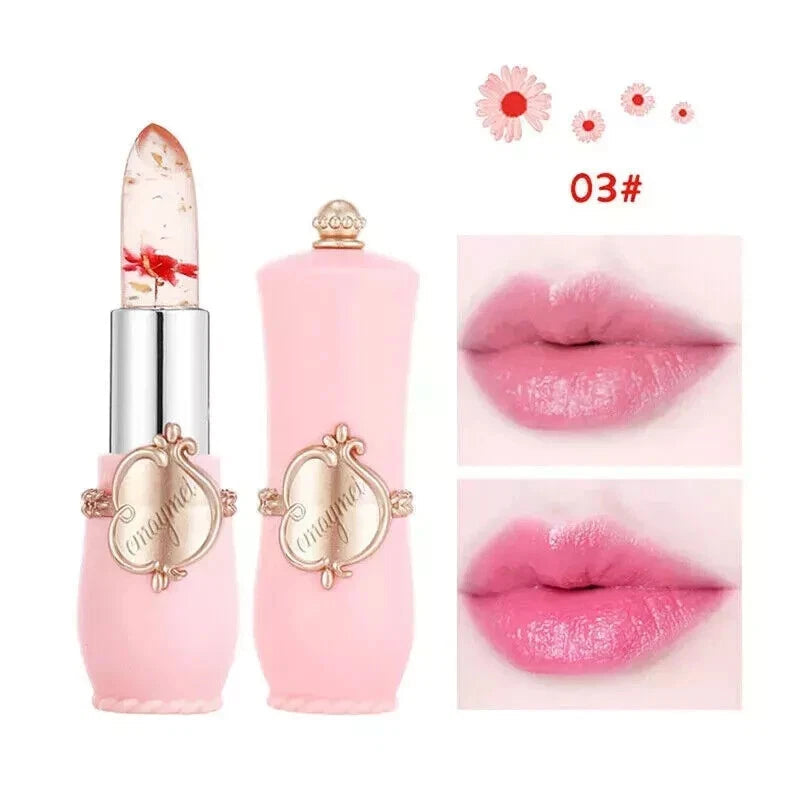 Transparent Flower Lipstick KK Labib