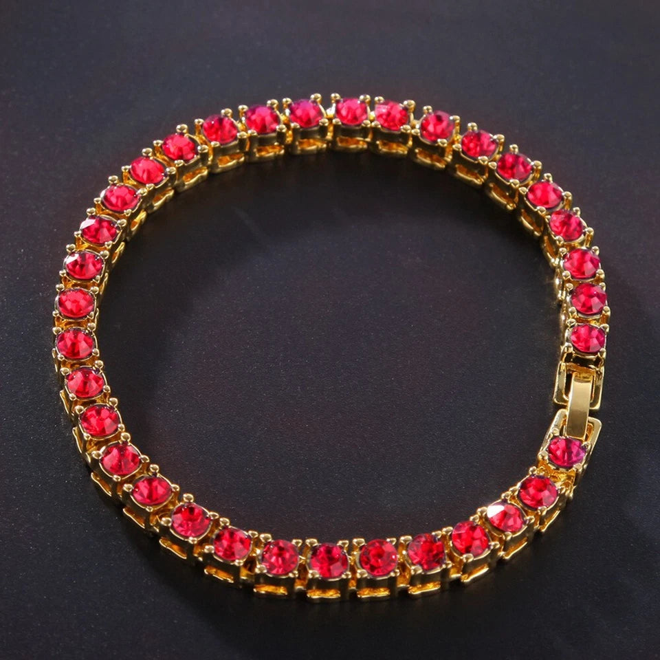 Single Row Rhinestone Bracelet KK Labib