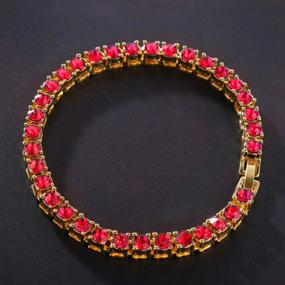 Single Row Rhinestone Bracelet KK Labib