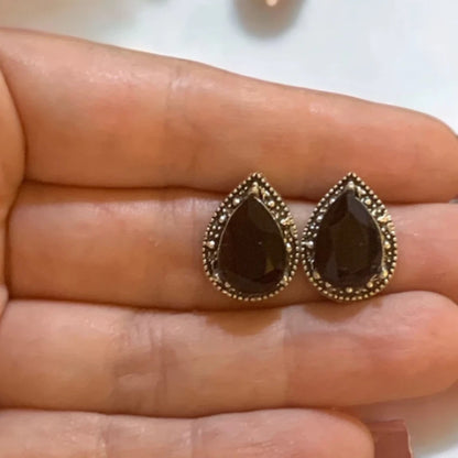 4 Pairs Women Bohemia Long Crystal Earring Set