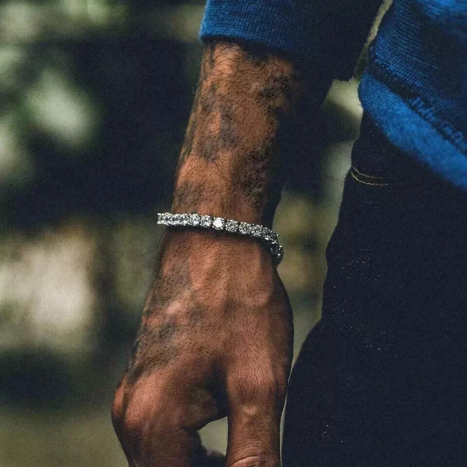 Single Row Rhinestone Bracelet KK Labib