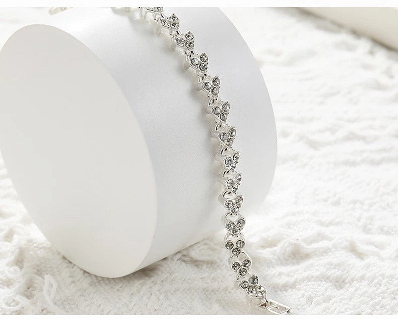 Single Row Rhinestone Bracelet KK Labib