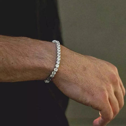 Single Row Rhinestone Bracelet KK Labib