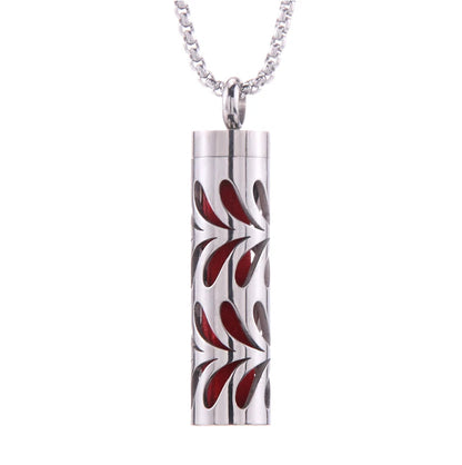 Aromatherapy Pendant with Round Box Chain KK Labib