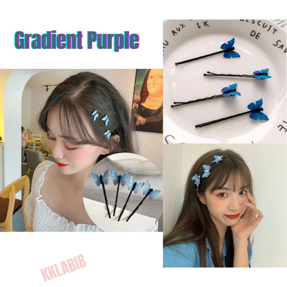 Butterfly Barrette Hair Clip