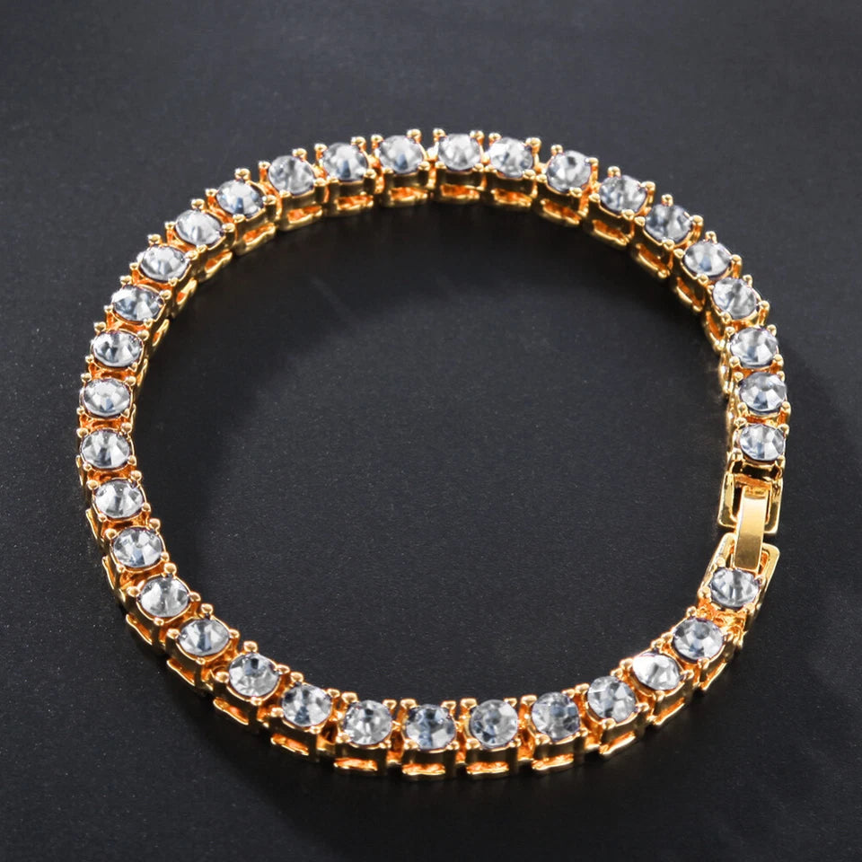 Single Row Rhinestone Bracelet KK Labib