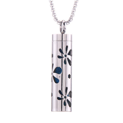 Aromatherapy Pendant with Round Box Chain KK Labib