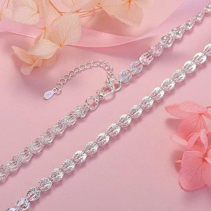 Italian Style Heavy Solid 925 Silver Sterling Chain - For Men, Women & Boys UK S