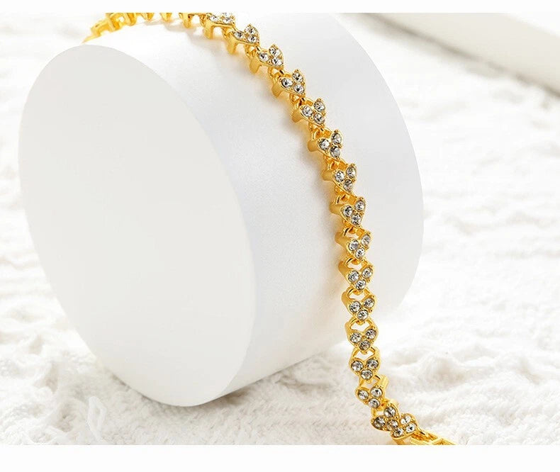 Single Row Rhinestone Bracelet KK Labib