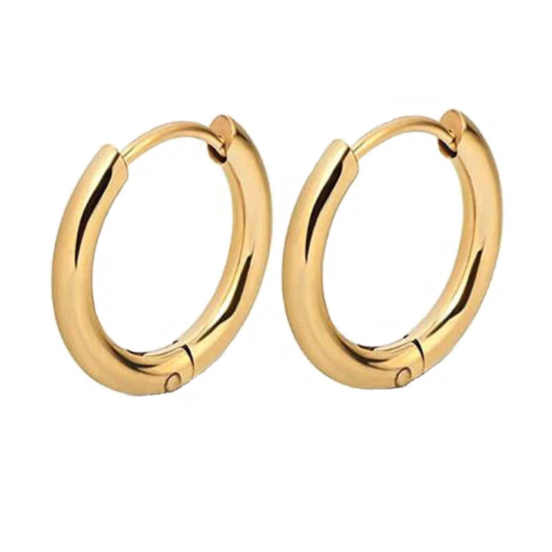 Surgical Stainless Steel Hoop Earring