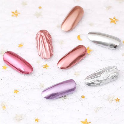 Mirror Nail Art Glitter Powder KK Labib