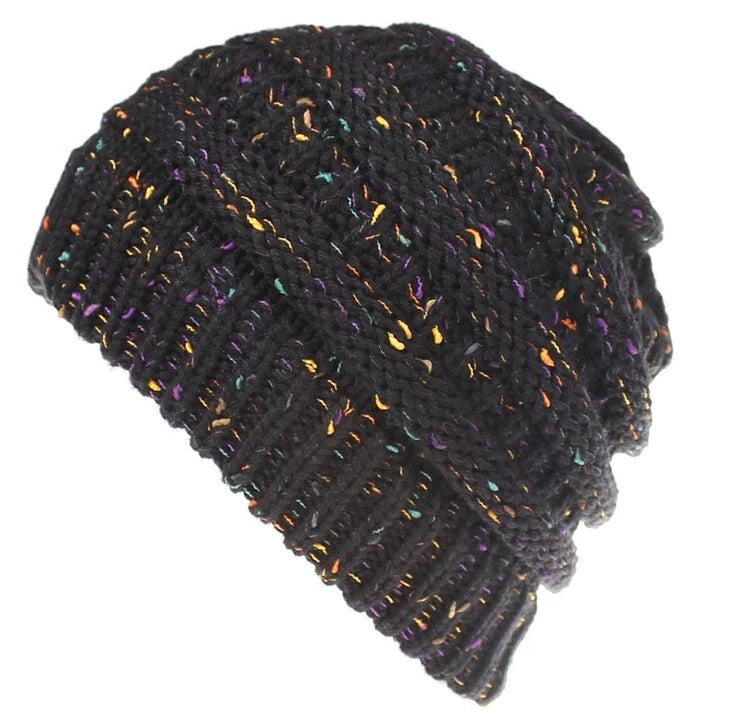 Ladies Ponytail Beanie Hat