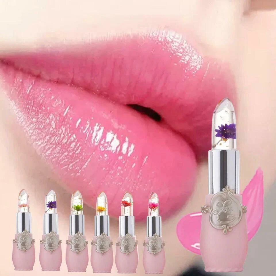 Transparent Flower Lipstick KK Labib