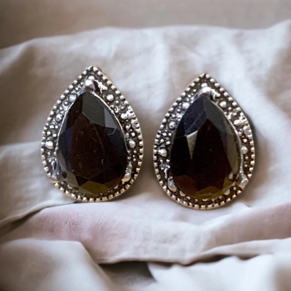 4 Pairs Women Bohemia Long Crystal Earring Set