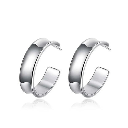 Silver Stunning Various Style Stud Earrings