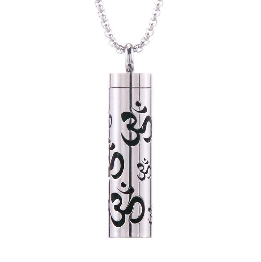 Aromatherapy Pendant with Round Box Chain KK Labib