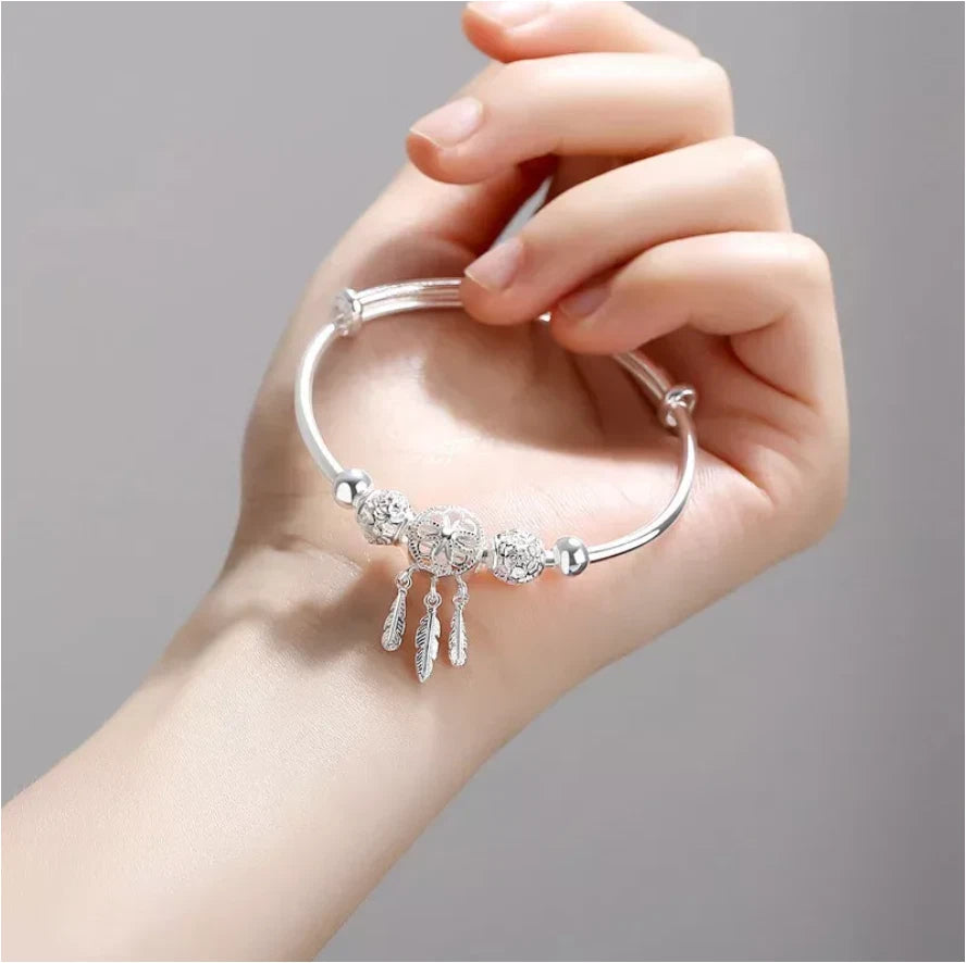 Dreamcatcher Bangle Beaded Bracelet